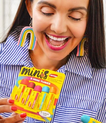 Carmex Influencer with Comfort Care Minis Package