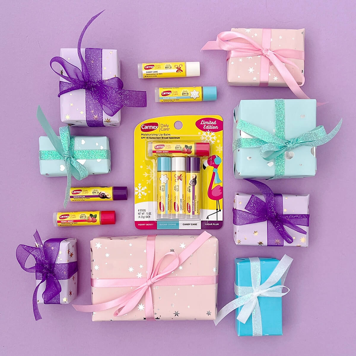 Carmex Holiday22 DC Purple