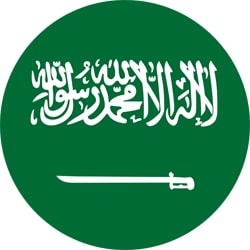 bandera de KSA