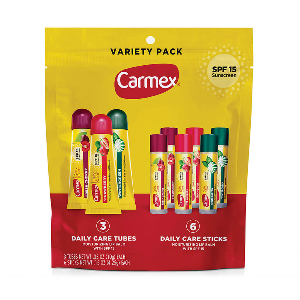 Daily Care Lip Balm Variety Packs Carmex Lip Balm daily-care-lip-balm-variety-packs-carmex-lip-balm